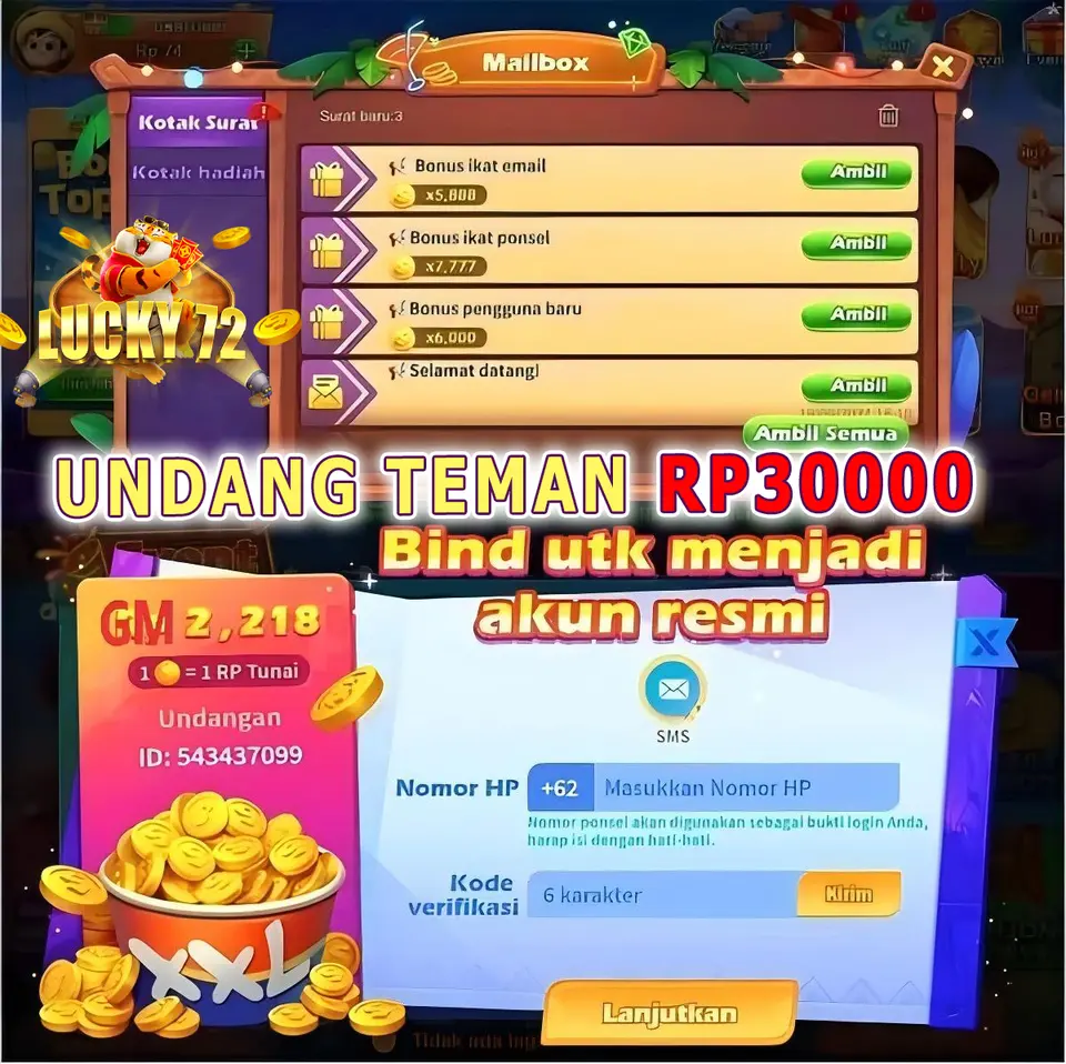 lucky72 Masuk
