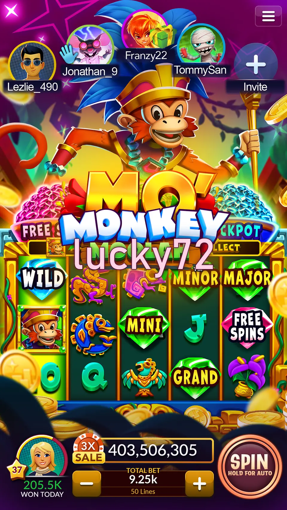 lucky72 Masuk